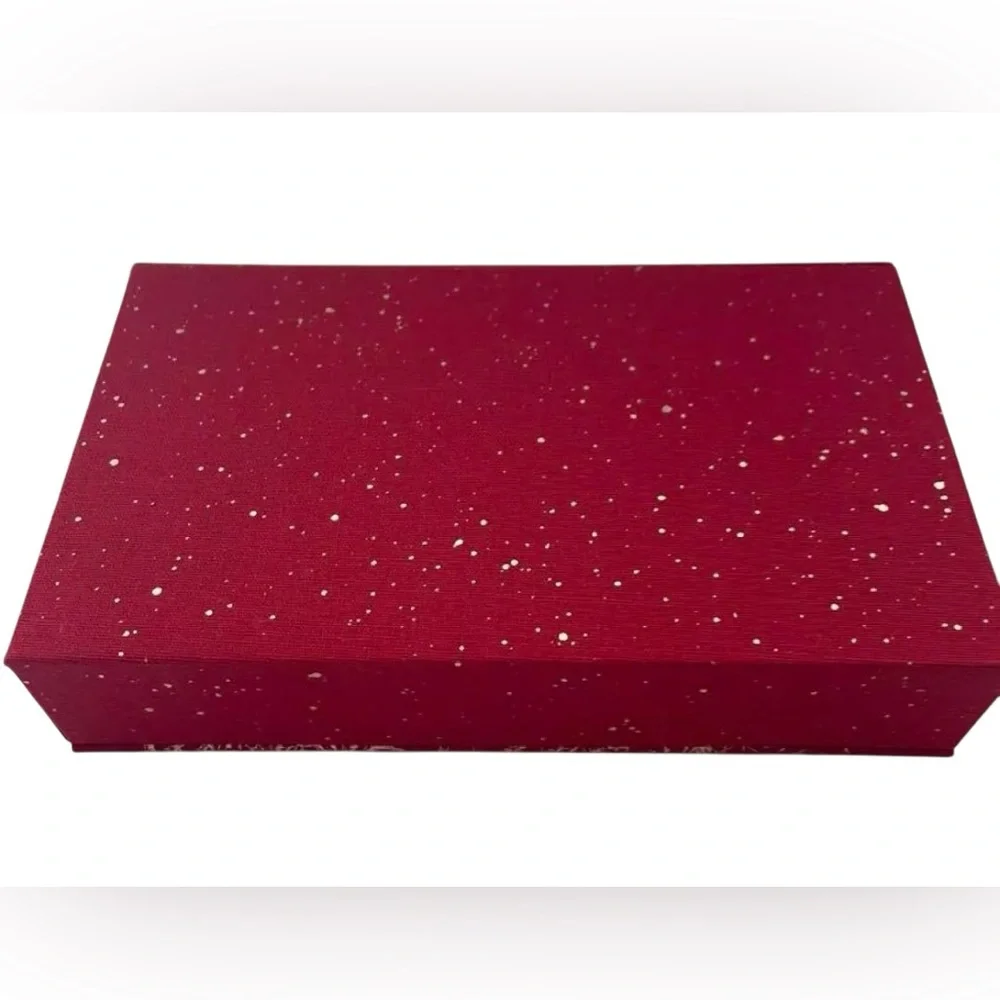 New Dior Red and Gold VIP Hard Jewelry Case w/ Removable Lipstock Tray